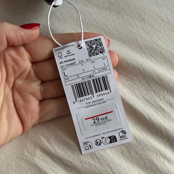 Mango Halter Neck Top - Picture 6 of 6